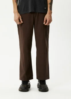 Pants<Afends Richmond  - Workwear Pant Coffee