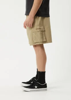 Shorts<Afends Ripped Out 98  - Organic Oversized Cargo Short 22" Boa