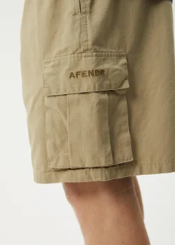 Shorts<Afends Ripped Out 98  - Organic Oversized Cargo Short 22" Boa