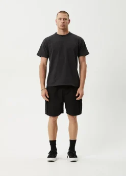 Shorts<Afends Ripped Out 98  - Oversized Cargo Short 20" Black
