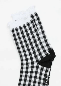 Accessories<Afends Rowan  - Socks Two Pack Black Check