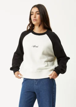 Outerwear|Essentials<Afends Ryan  -  Crew Neck Jumper Black