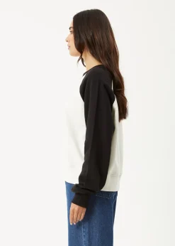 Outerwear|Essentials<Afends Ryan  -  Crew Neck Jumper Black