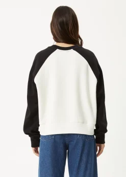 Outerwear|Essentials<Afends Ryan  -  Crew Neck Jumper Black