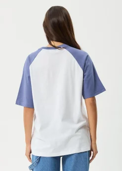 Tees & Shirts<Afends Ryan  - Oversized Raglan Tee Marlin