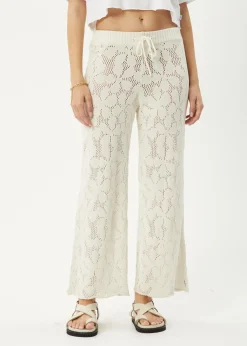 Pants|Sets & Co-Ords<Afends Saint  - Knit Pant White