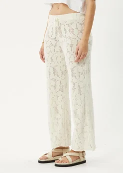Pants|Sets & Co-Ords<Afends Saint  - Knit Pant White