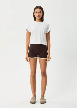Sets & Co-Ords|Shorts<Afends Set Fire  - Knit Short Coffee