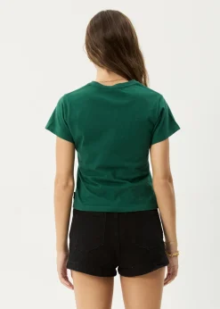 Tees & Shirts<Afends Shield  - Baby Tee Hunter Green