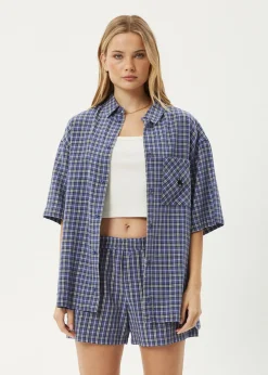 Shirts|Sets & Co-Ords<Afends Shipwreck  - Short Sleeve Shirt Marlin