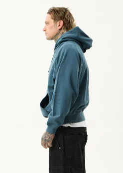 Sweaters & Hoodies<Afends Sixsixsix  - Boxy Raglan Hoodie Fuel