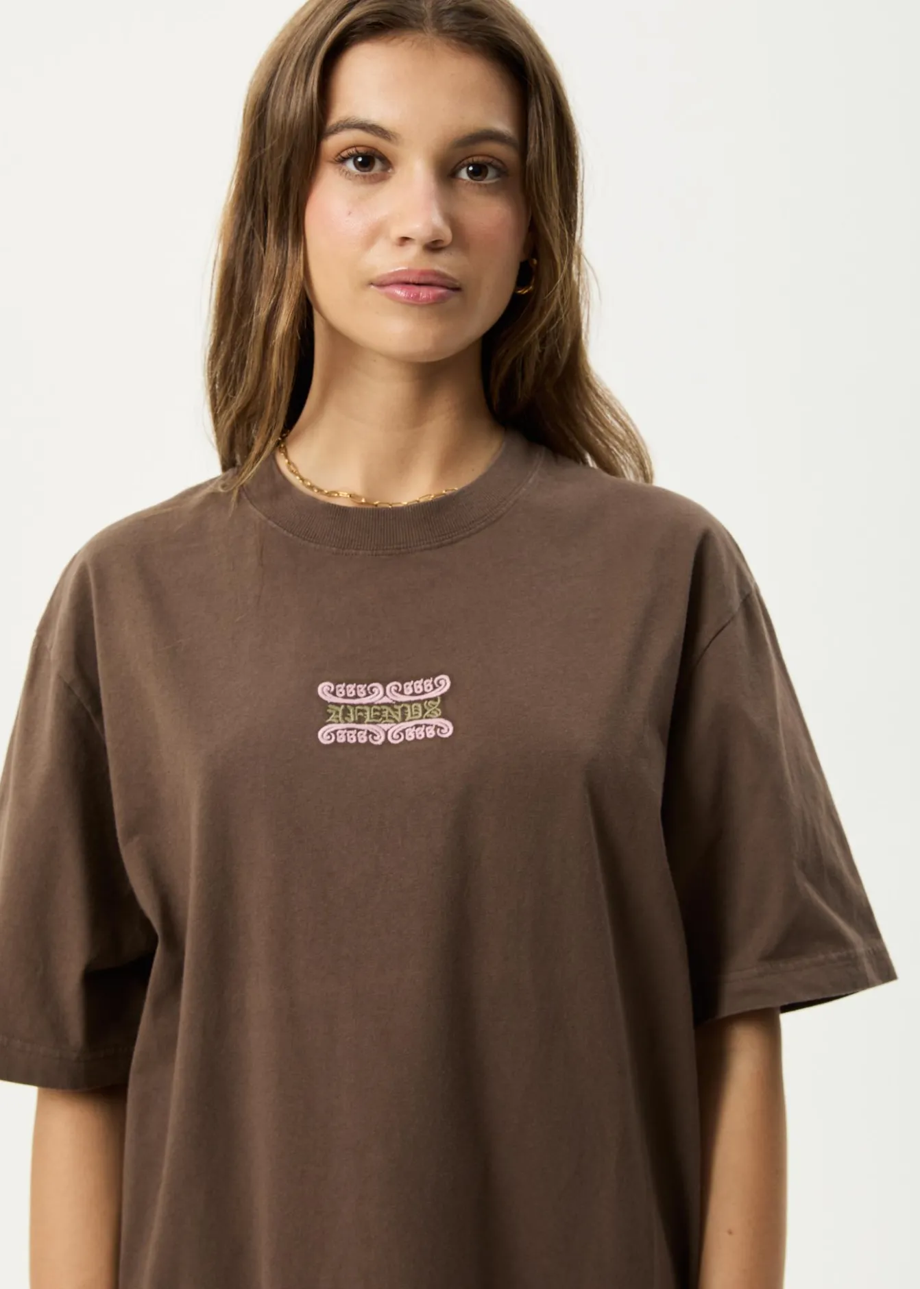 T-Shirts<Afends Sixsixsix - Retro Tee Coffee