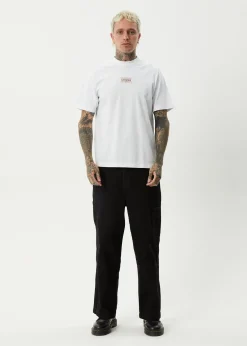 T-Shirts<Afends Sixsixsix  - Retro Tee White