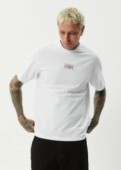 T-Shirts<Afends Sixsixsix  - Retro Tee White