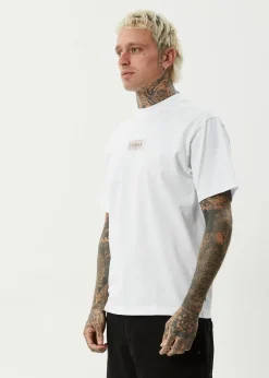 T-Shirts<Afends Sixsixsix  - Retro Tee White