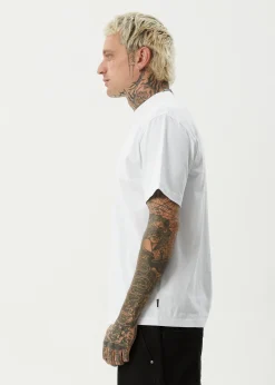 T-Shirts<Afends Sixsixsix  - Retro Tee White
