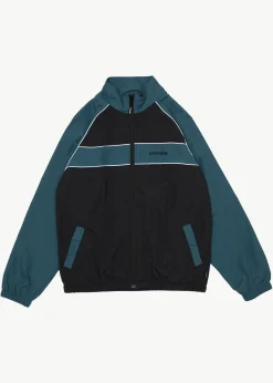 Jackets|Outerwear<Afends Spicy  - Sports Spray Jacket Black