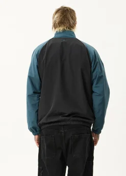 Jackets|Outerwear<Afends Spicy  - Sports Spray Jacket Black