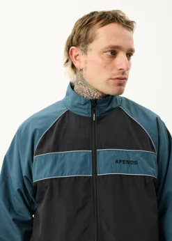Jackets|Outerwear<Afends Spicy  - Sports Spray Jacket Black