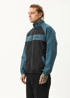 Jackets|Outerwear<Afends Spicy  - Sports Spray Jacket Black