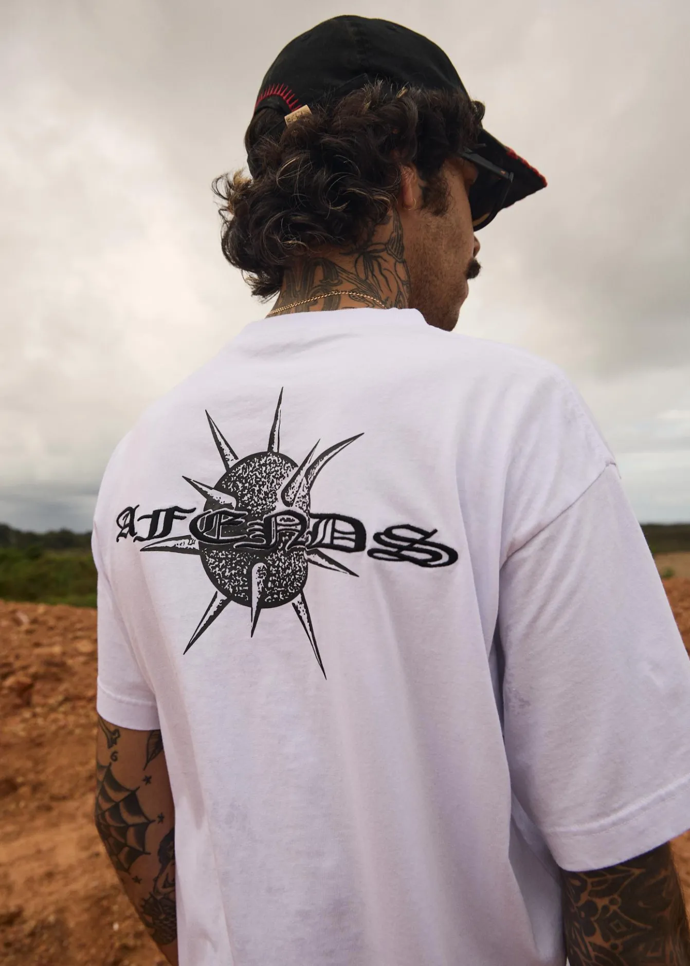 T-Shirts<Afends Spiked - Heavyweight Boxy Tee White