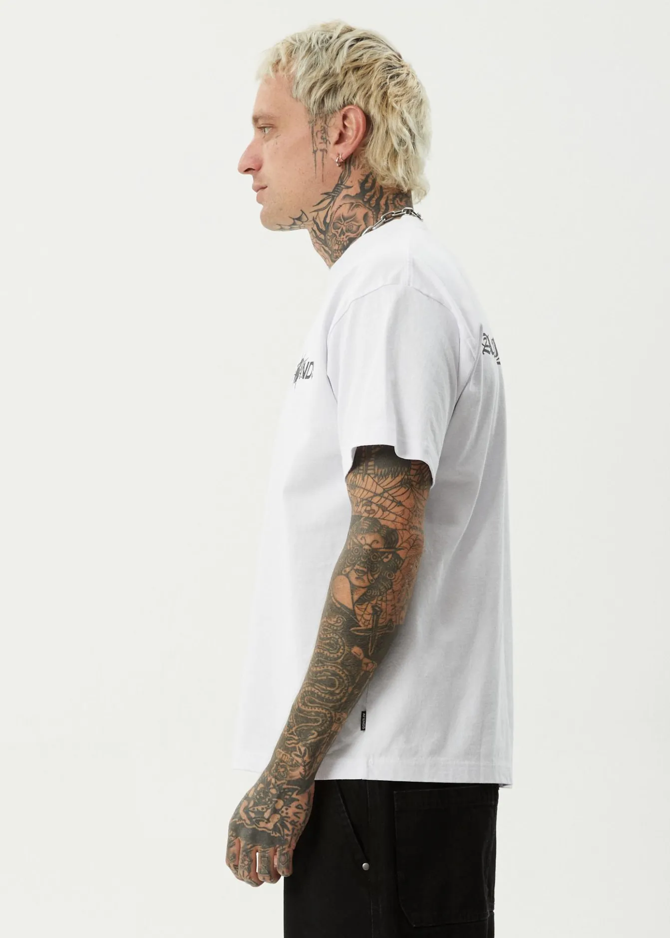 T-Shirts<Afends Spiked - Heavyweight Boxy Tee White