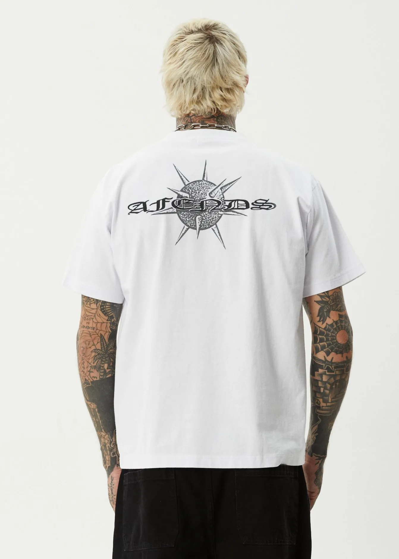 T-Shirts<Afends Spiked - Heavyweight Boxy Tee White