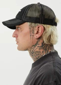 Accessories|Accessories<Afends Spiked  - Six Panel Cap Black