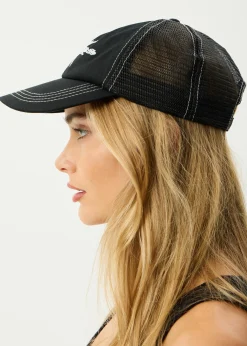 Accessories|Accessories<Afends Spiked  - Six Panel Cap Black