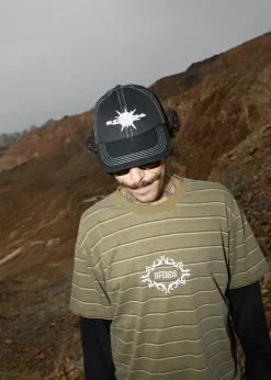 Accessories|Accessories<Afends Spiked  - Six Panel Cap Black