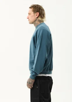 Sweaters & Hoodies<Afends Spinal  - Raglan Crew Neck Jumper Fuel