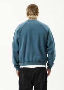 Sweaters & Hoodies<Afends Spinal  - Raglan Crew Neck Jumper Fuel