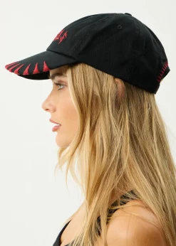 Accessories|Accessories<Afends Spinal  - Six Panel Cap Black