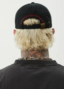 Accessories|Accessories<Afends Spinal  - Six Panel Cap Black