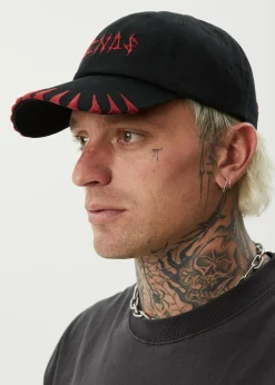 Accessories|Accessories<Afends Spinal  - Six Panel Cap Black