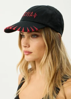 Accessories|Accessories<Afends Spinal  - Six Panel Cap Black
