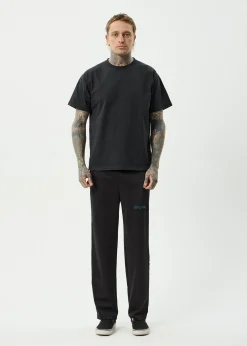 Pants<Afends Spinal  - Track Pant Black
