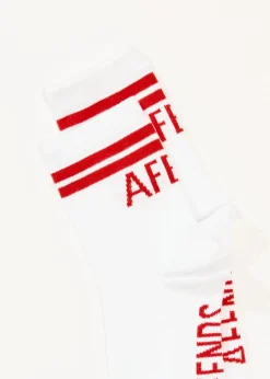 Accessories|Accessories<Afends Split  - Socks Two Pack Tomato