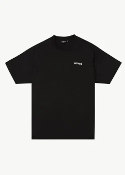 T-Shirts<Afends Staple  - Boxy Tee Black