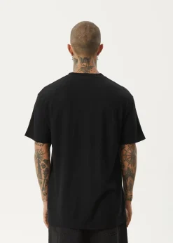 T-Shirts<Afends Staple  - Boxy Tee Black