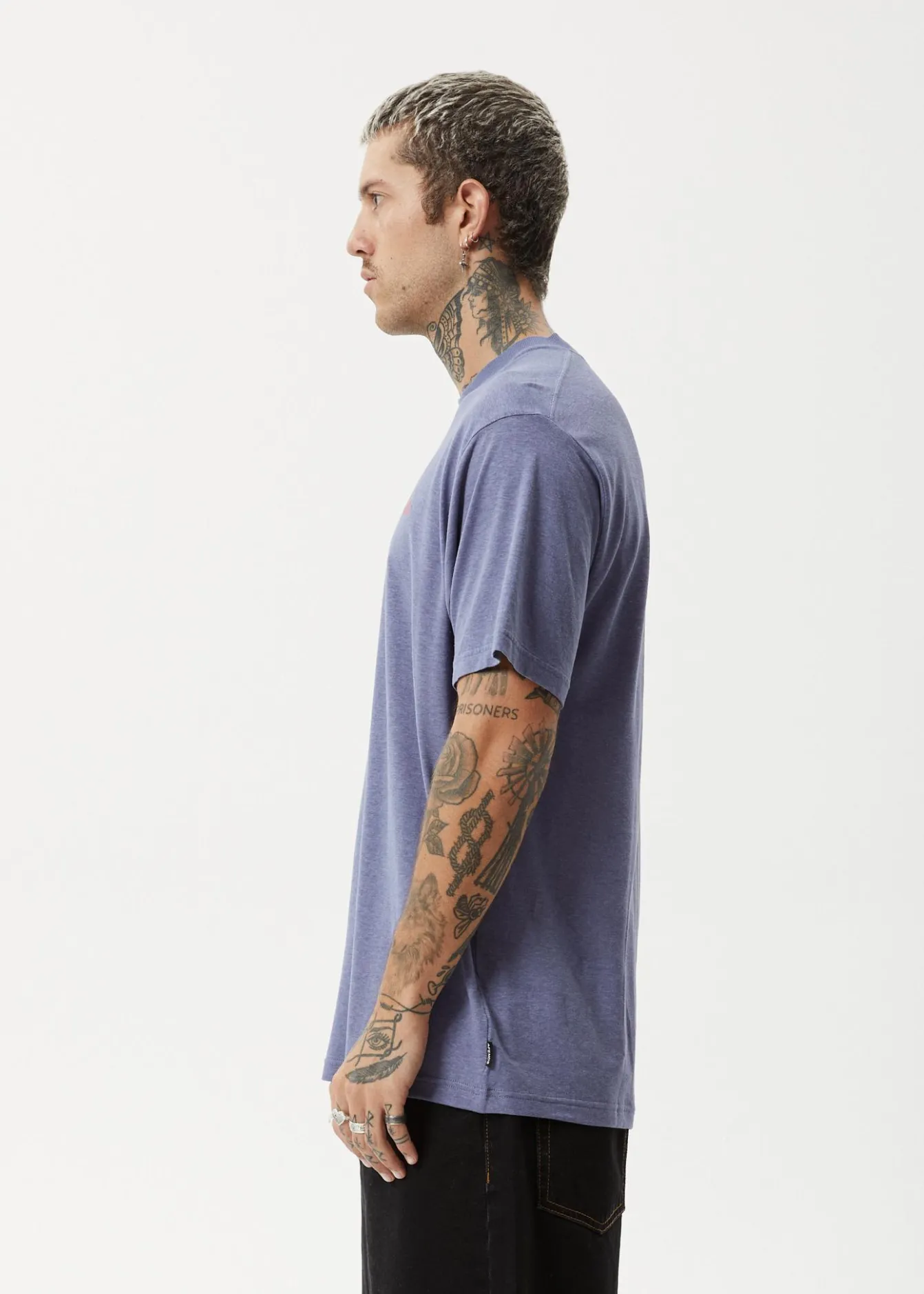 T-Shirts<Afends Staple - Boxy Tee Washed Marlin