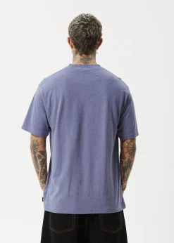 T-Shirts<Afends Staple - Boxy Tee Washed Marlin