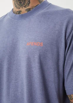 T-Shirts<Afends Staple - Boxy Tee Washed Marlin