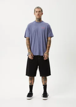 T-Shirts<Afends Staple - Boxy Tee Washed Marlin