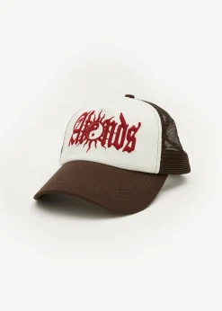 Accessories|Accessories<Afends Sun Bite  - Trucker Cap Coffee