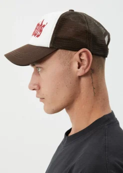 Accessories|Accessories<Afends Sun Bite  - Trucker Cap Coffee