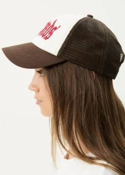 Accessories|Accessories<Afends Sun Bite  - Trucker Cap Coffee