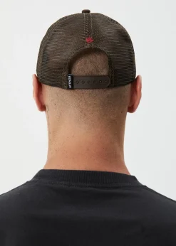 Accessories|Accessories<Afends Sun Bite  - Trucker Cap Coffee