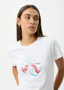 Tees & Shirts<Afends Sun Siren  - Regular Tee White