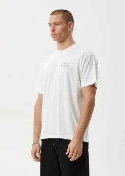 T-Shirts<Afends Surf Related  - Boxy Tee White